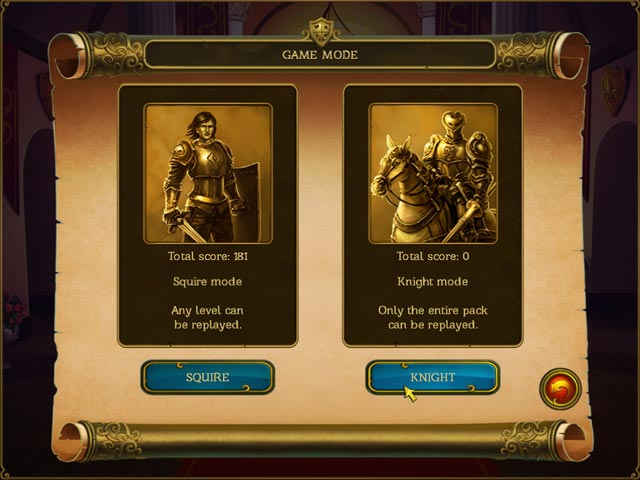 Knight Solitaire screenshot 2