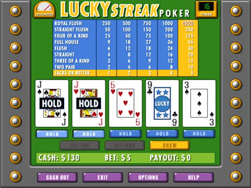 Lucky Streak Poker screenshot 1