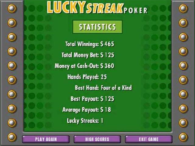 Lucky Streak Poker screenshot 2