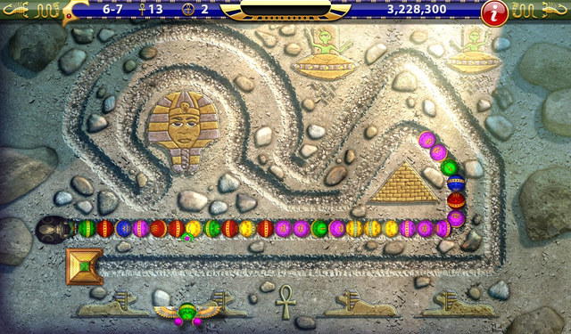 Luxor HD screenshot