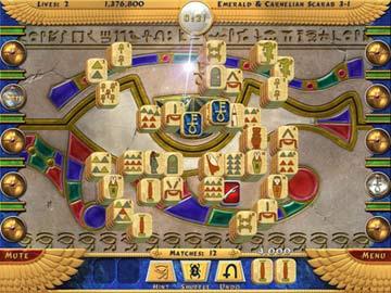 Luxor Mahjong screenshot 2