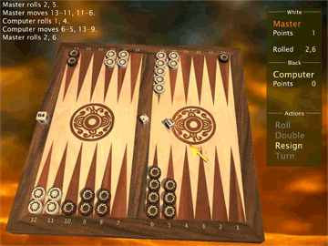 MaxGammon screenshot 2
