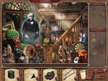 Mortimer Beckett and the Secrets of Spooky Manor gameplay screenshot