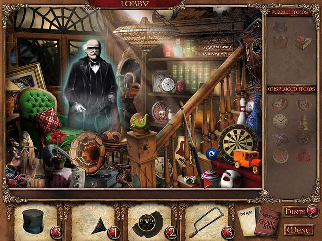 Mortimer Beckett and the Secrets of Spooky Manor screenshot 1
