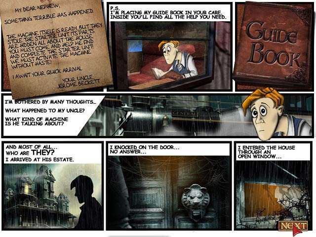 Mortimer Beckett and the Secrets of Spooky Manor screenshot 2