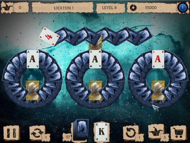 Mystery Solitaire: The Black Raven 3 screenshot