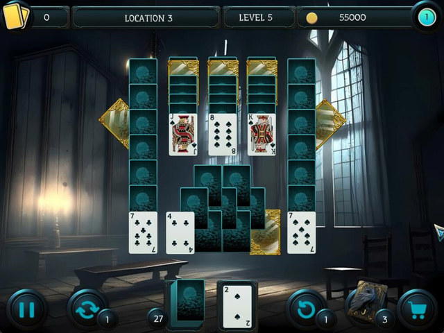 Mystery Solitaire: The Black Raven 6 screenshot 2