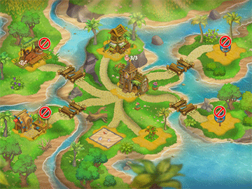 New Lands: Paradise Island screenshot 1