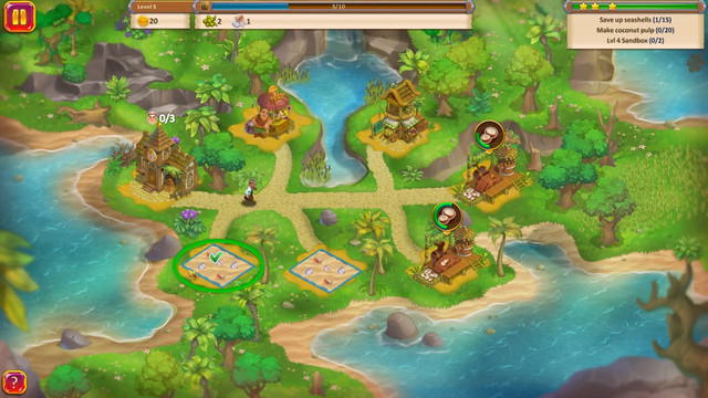 New Lands: Paradise Island screenshot