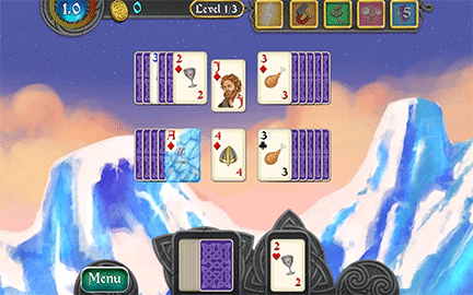 Nordic Storm Solitaire screenshot 2