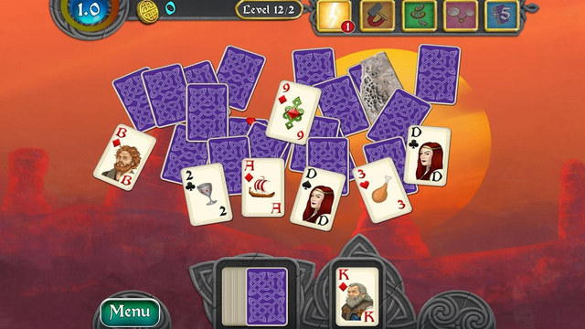 Nordic Storm Solitaire screenshot 1