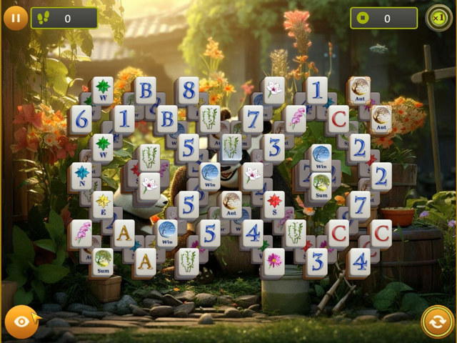 Panda Choice Mahjong screenshot 1