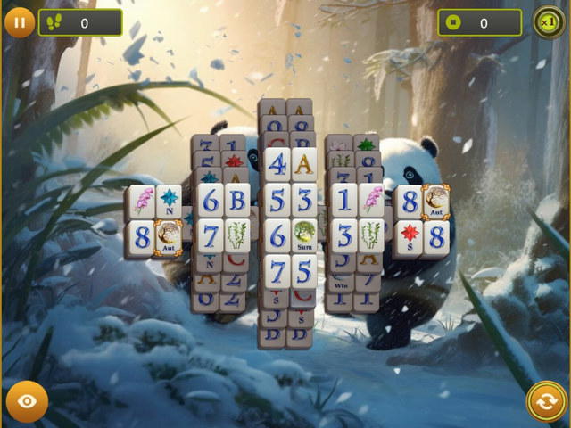Panda Choice Mahjong screenshot 2