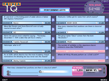 Pat Sajak's Trivia Gems screenshot 2