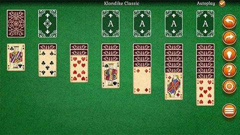 Perfect Klondike Solitaire screenshot 1