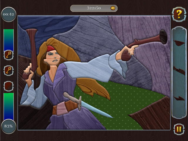 Pirate Mosaic Puzzle: Caribbean Treasures screenshot 1