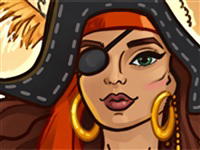 Pirate Mosaic Puzzle: Caribbean Treasures