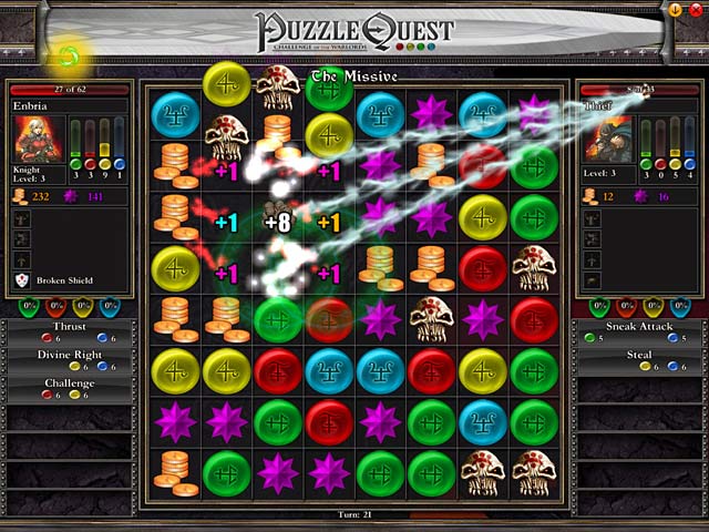 Puzzle Quest screenshot 1