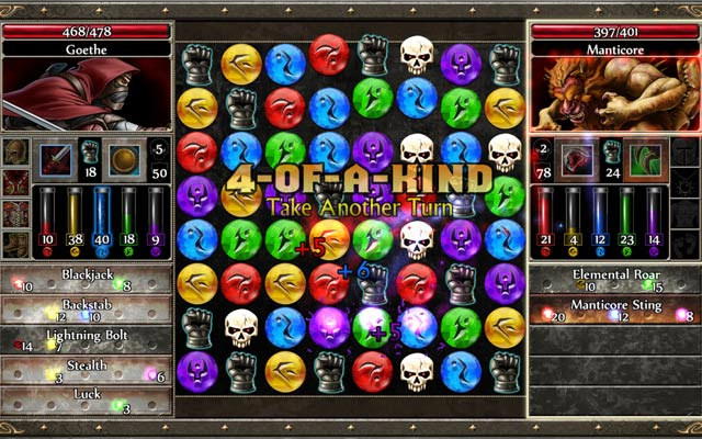 Puzzle Quest 2 screenshot 1