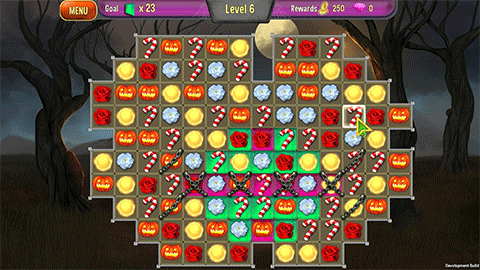 Queen's Garden: Halloween screenshot 1