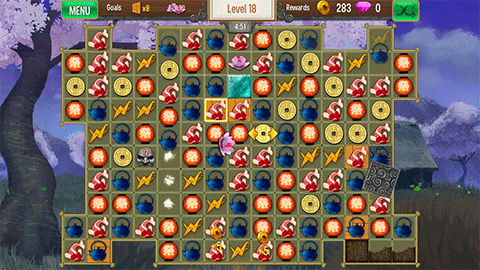 Queen's Garden: Sakura Season screenshot 2