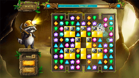 Ricky Raccoon: The Amazon Treasure screenshot 1