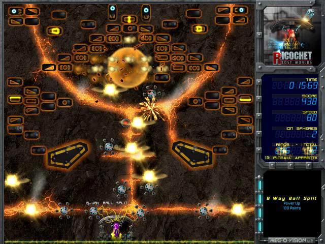 Ricochet Lost Worlds screenshot 2
