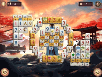 Rising Sun Mahjong screenshot 1