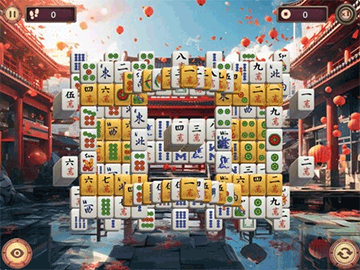 Rising Sun Mahjong screenshot 2