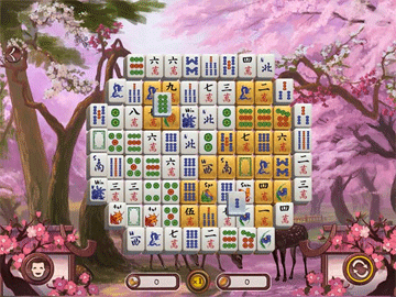 Sakura Day Mahjong 2 screenshot 1