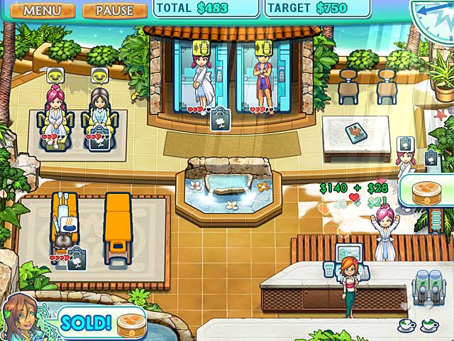 Sally's Spa screenshot 2
