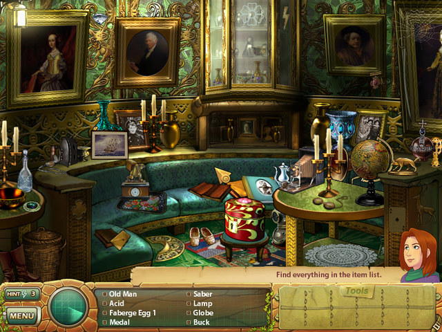 Samantha Swift and the Golden Touch screenshot 1