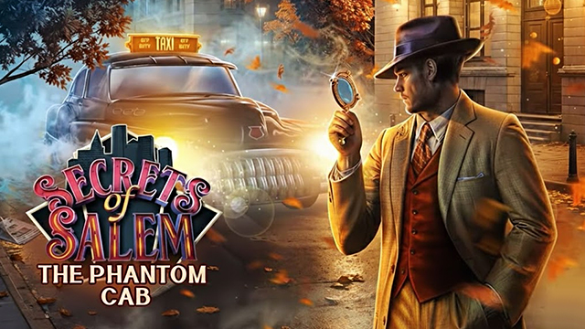 Secrets of Salem: The Phantom Cab Review - Noir Mystery Meets Hidden Objects