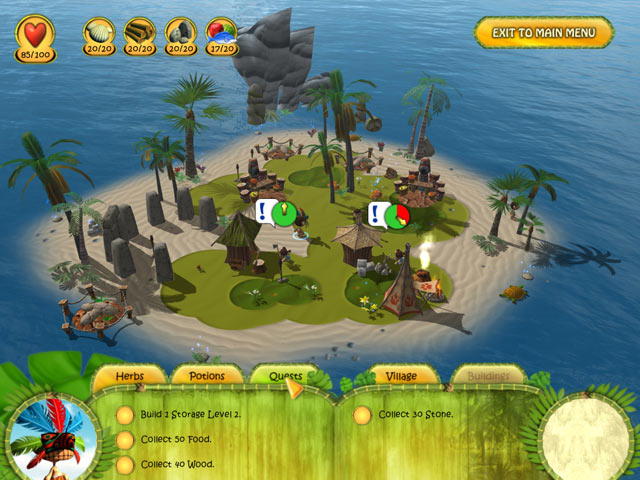 Shaman Odyssey: Tropic Adventure screenshot 1