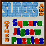 Sliders and Other Square Jigsaw Puzzles