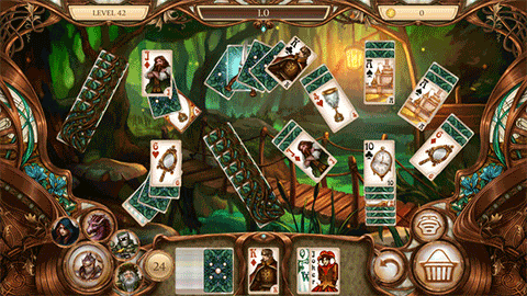 Snow White Solitaire: Charmed Kingdom screenshot 1