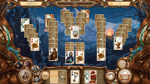 Snow White Solitaire: Charmed Kingdom screenshot 2