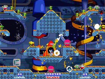 Snowy: Space Trip screenshot 1