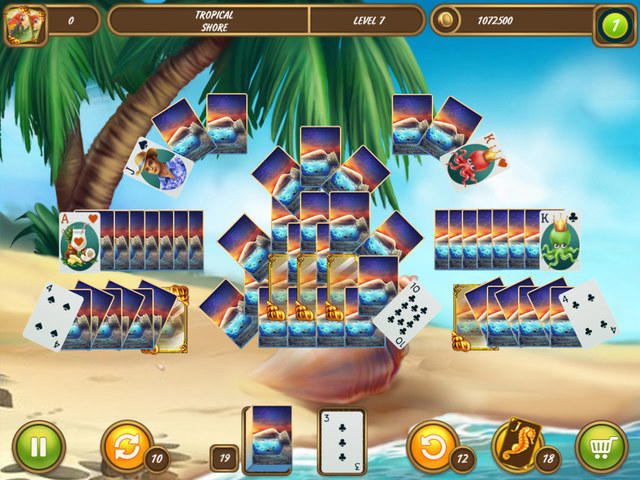 Solitaire Beach Season: A Vacation Time screenshot 1
