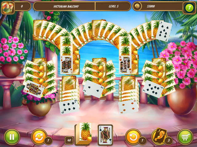 Solitaire Beach Season: Sounds of Waves screenshot 1