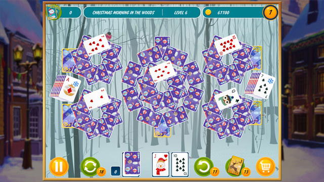 Solitaire Christmas: Match 2 Cards screenshot 1