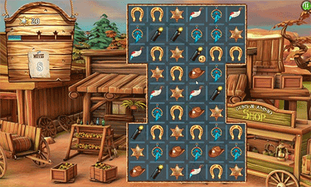 Solitaire Chronicles: Wild Guns screenshot 2