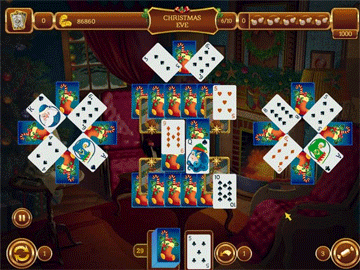 Solitaire Game: Christmas screenshot 1