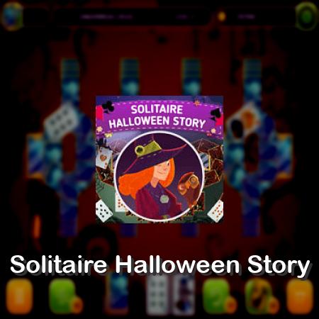 Solitaire Halloween Story