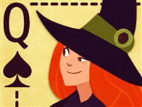 Solitaire Halloween Story