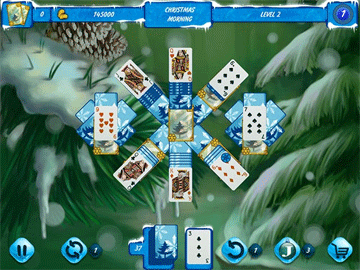 Solitaire Jack Frost: Winter Adventures screenshot 2