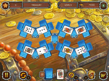 Solitaire Legend of the Pirates 2 screenshot 1