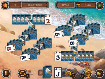 Solitaire Legend of the Pirates 2 screenshot 2
