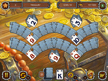 Solitaire Legend of the Pirates 3 screenshot 1