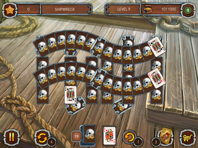 Solitaire Legend of the Pirates 3 screenshot 2